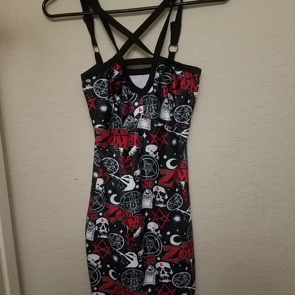 Rob zombie pentagram dress